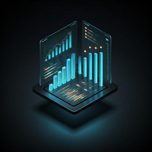 High-end 3D isometric illustration of interlocking glowing gears representing talent and acquisition.